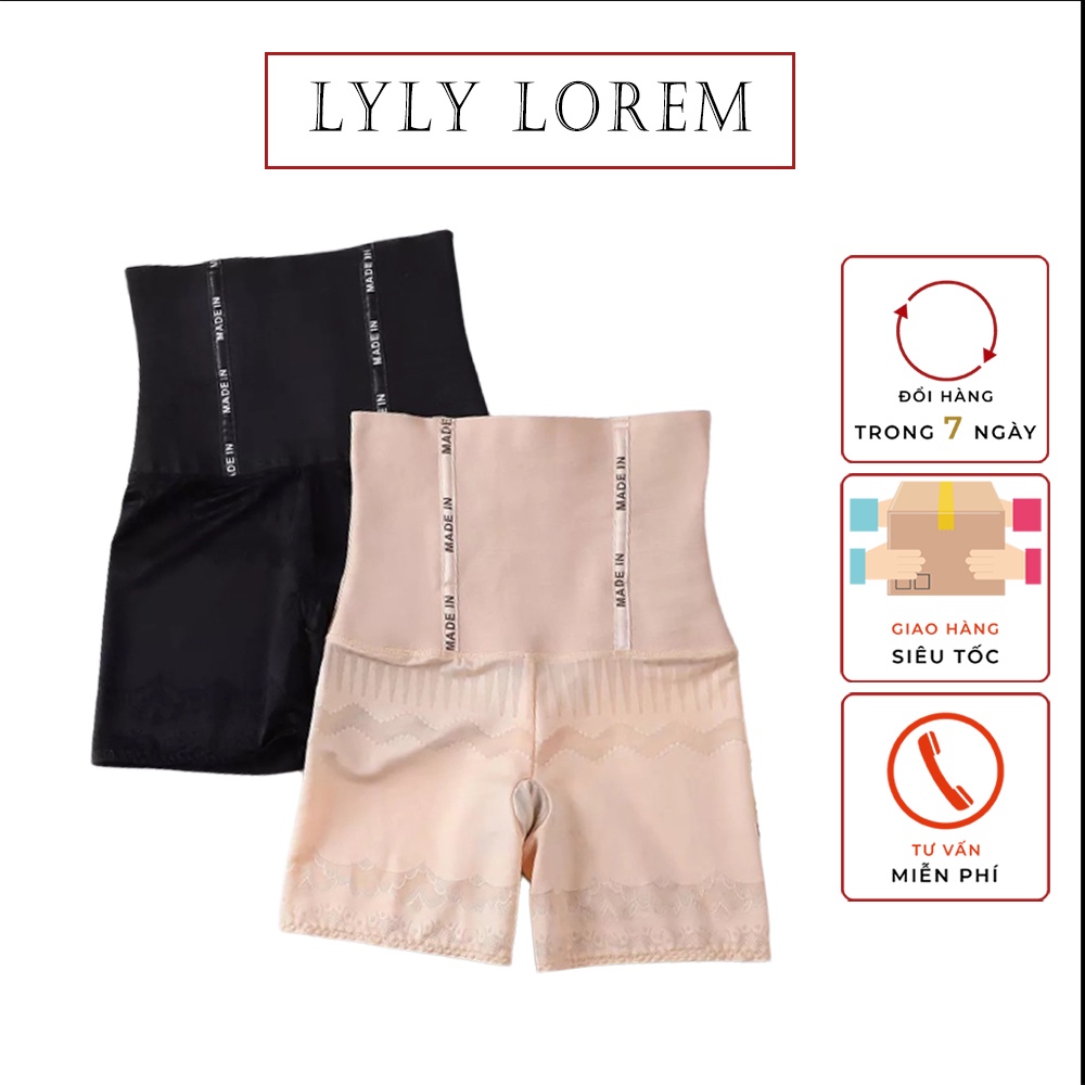Quần gen bụng cạp cao định hình chống cuộn Lyly QG05 eo thon gọn dáng chất liệu sợi tự nhiên thoải mái khi sử dụng