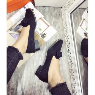 Giày đốc nữ mũi nhọn