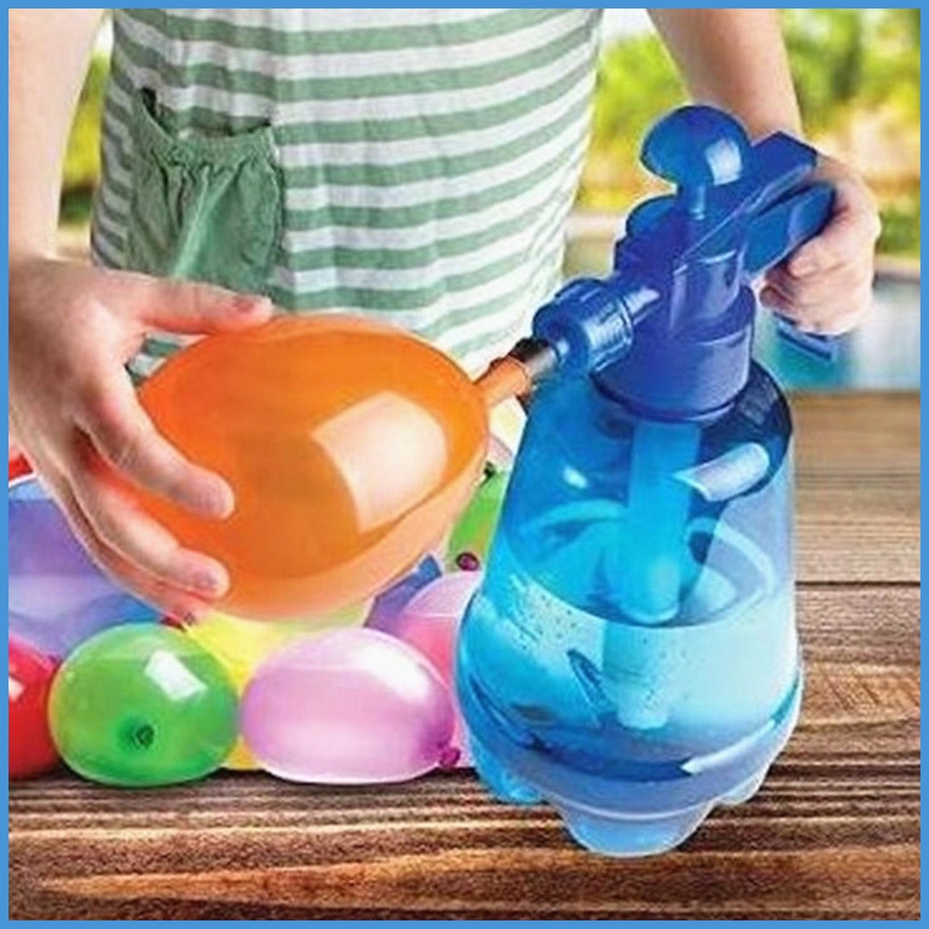 Bộ 500 Dụng Cụ Bơm Bong Bóng Nước Nhanh Chóng Dùng Chơi Game