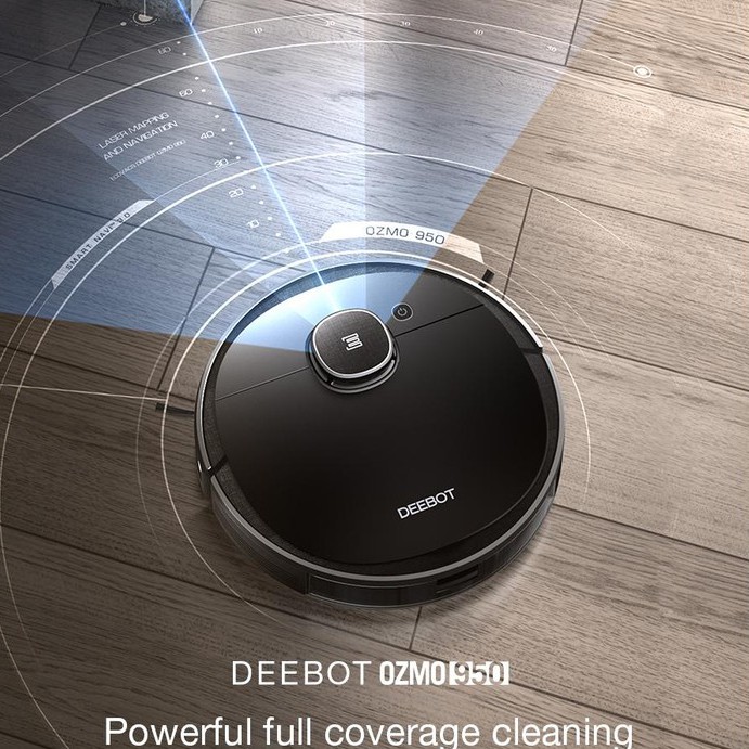 Robot hút bụi - lau nhà thông minh Ecovacs Deebot OZMO 950 - Bản quốc tế - BH 12 THÁNG