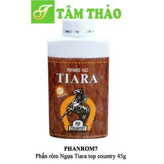 Phấn rôm Ngựa Tiara top country Thái Lan 45g 8850094371126