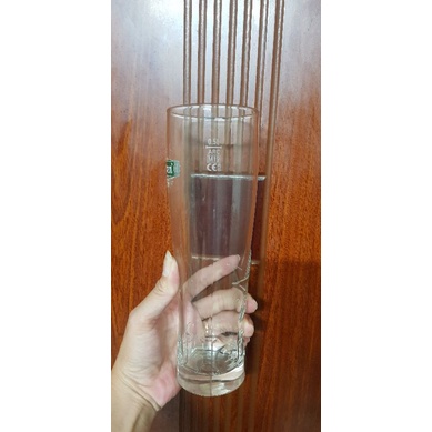 Ly thủy tinh cao cấp heineken in nổi ngôi sao