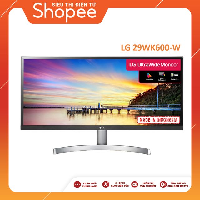 [Nhập LGOFNOV giảm 300k] Màn Hình Gaming LG 29WK600 29inch - Hàng Chính Hãng | WebRaoVat - webraovat.net.vn