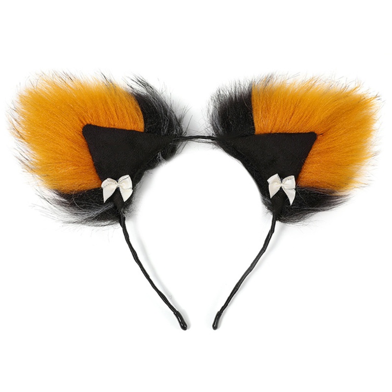 Cài Tóc Hình Tai Mèo Bằng Lông Nhung Dễ Thương Xinh Xắn