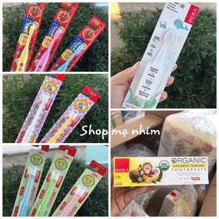 Kem/bàn chải đánh răng cho bé