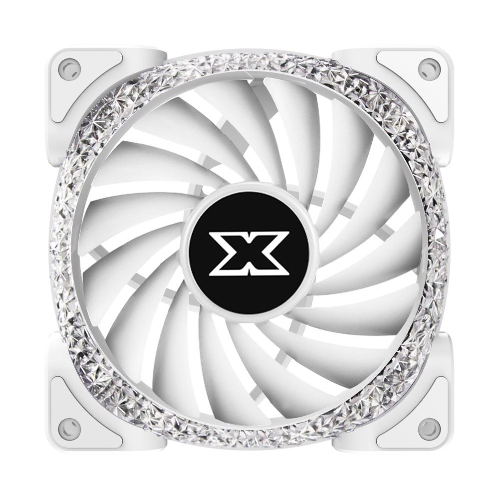 Bộ fan xigmatek BR120 ARTIC - XIGMATEK GALAXY III ROYAL ARTIC - BR120 ARGB (EN46881): HUB FAN (PACK x3, CONTROLLER, POWE