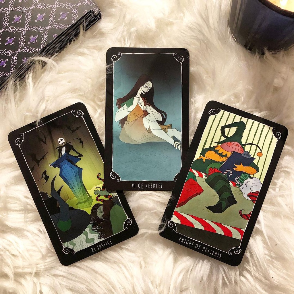 Bộ Bài Nightmare Before Christmas Tarot (Mystic House Tarot Shop)