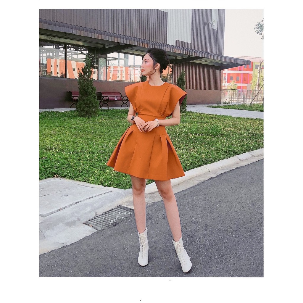 Đầm chít eo form xòe cá tính - Rebeca dress RE