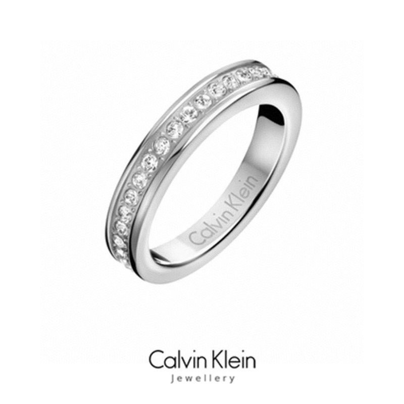 Nhẫn Khắc Chữ Calvin Klein Thời Trang