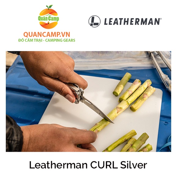 Dụng cụ cầm tay đa năng Leatherman CURL - Silver - 15 tools - Bảo hành chính hãng 25 năm