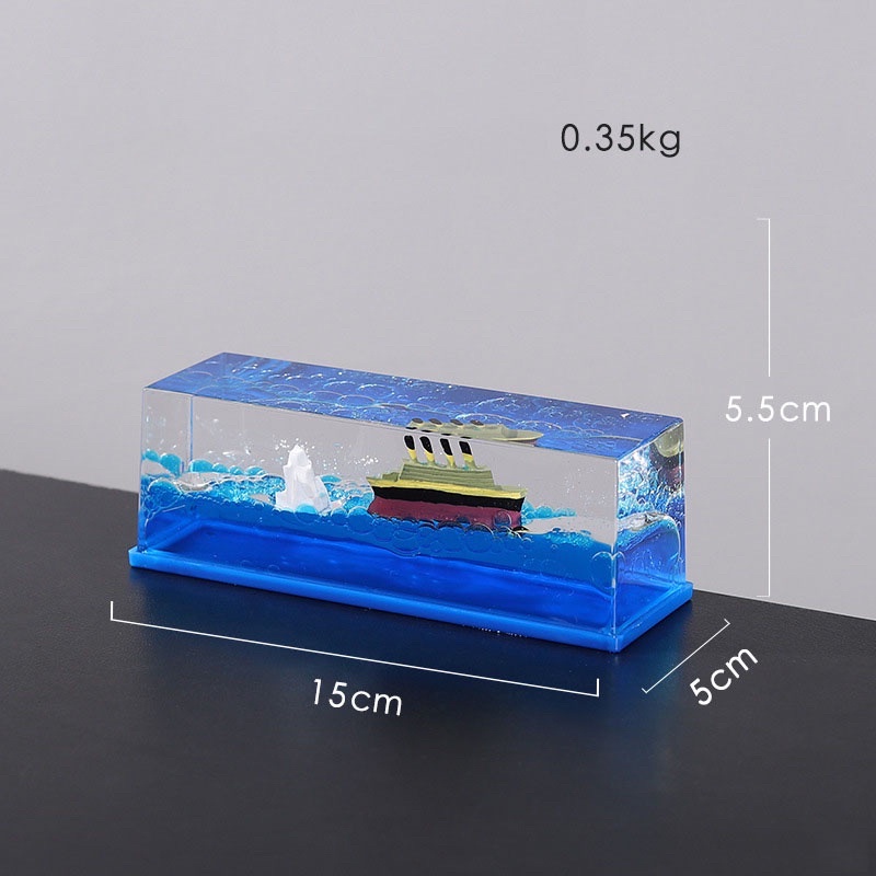THUYỀN BẤT TỬ - mô hình mô phỏng tàu Titanic - trang trí, decor, xả stress