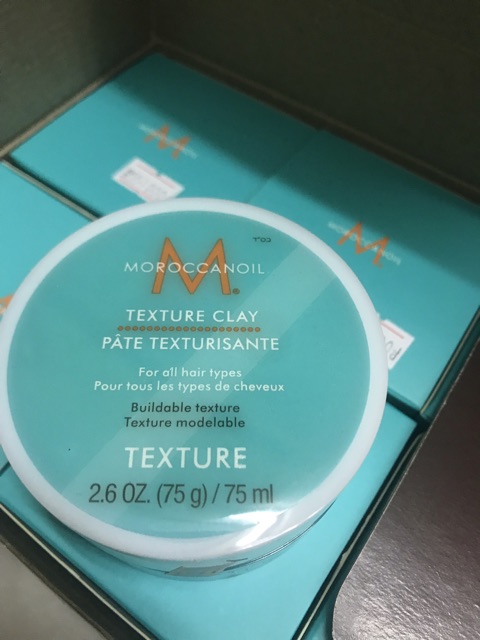 Sáp Tạo Kiểu Tóc Moroccanoil Texture Clay 75ml