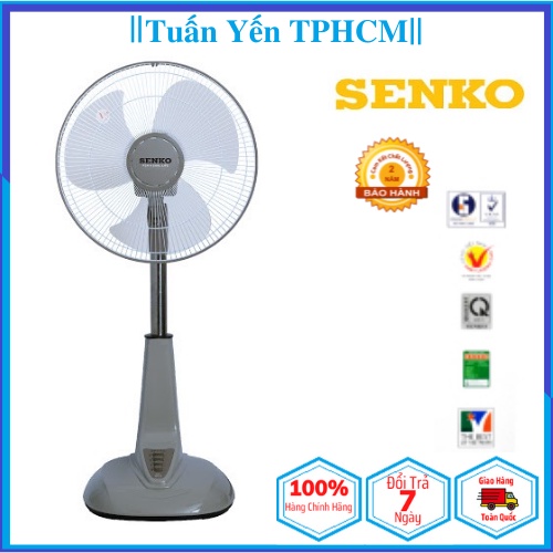 🚚Hỏa Tốc 2h HCM🚚 Quạt lửng thân sắt Senko LS103 tên mới LS1630 - Bảo Hành 2 Năm