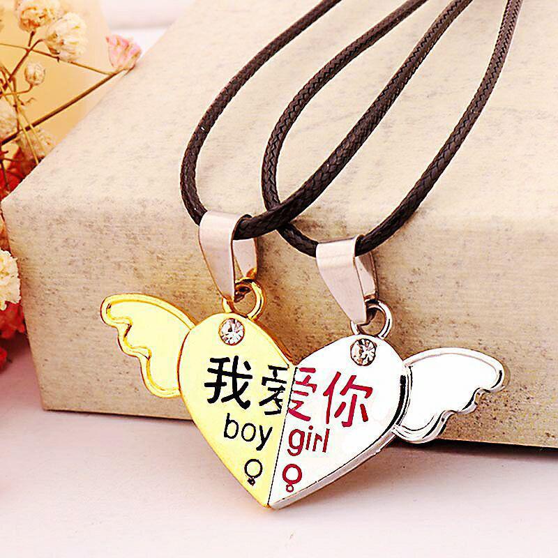 Vòng cổ dây chuyền cặp đôi Titanium Boy Girl ngầu cá tính