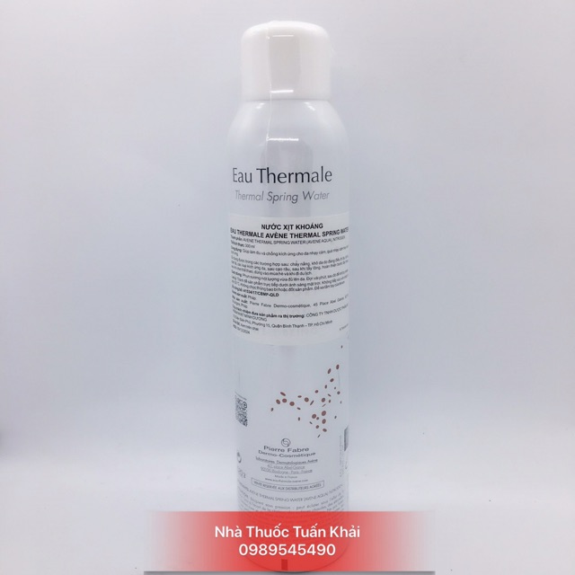 Avene Thermal Spring Water- xịt khoáng avene bảo vệ da- cố định lớp trang điểm- Bot 50-150-300ml