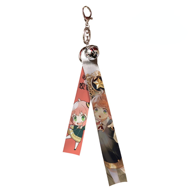 Móc Khóa Kim Loại Gắn Chuông Phong Cách Anime SPY×FAMILY Anya Forger Twilight
