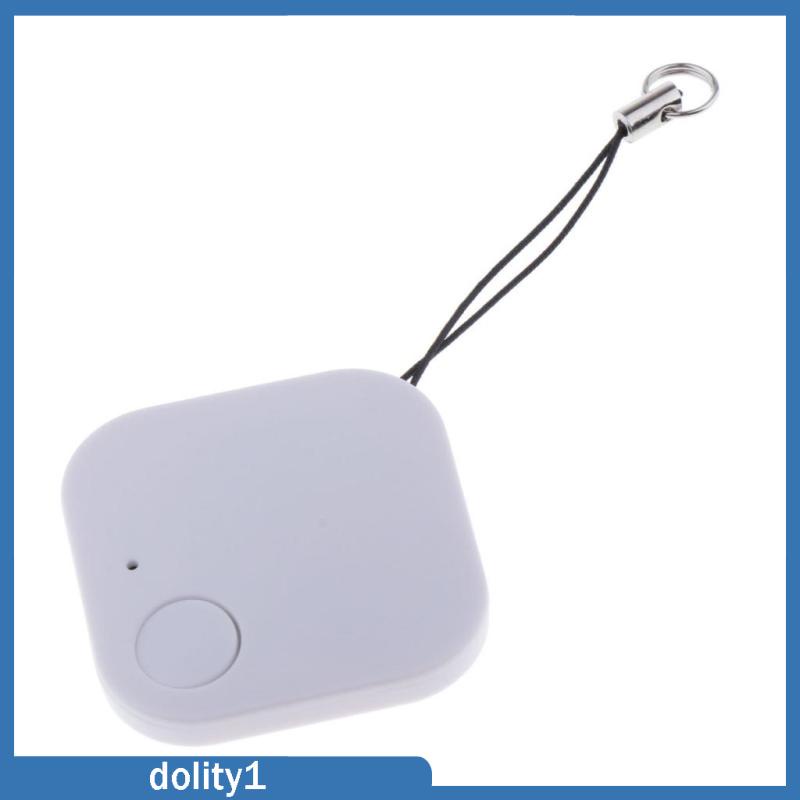[DOLITY1] Pet Alarm GPS Locator App Control Mini Square Bluetooth Wallet Finder Tracer