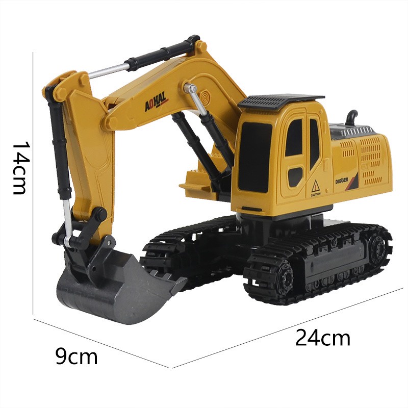 Đồ chơi điều khiển máy xúc cần cẩu cho bé