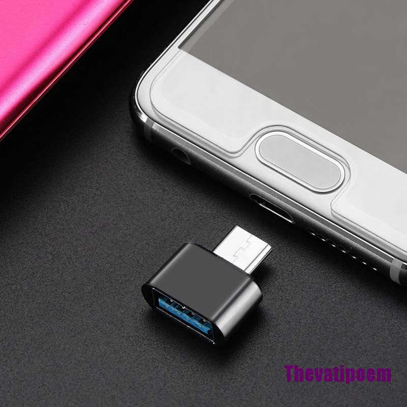 Bộ 2 Đầu Chuyển Đổi Usb Type C Đực Sang Usb 2.0 Cái | BigBuy360 - bigbuy360.vn