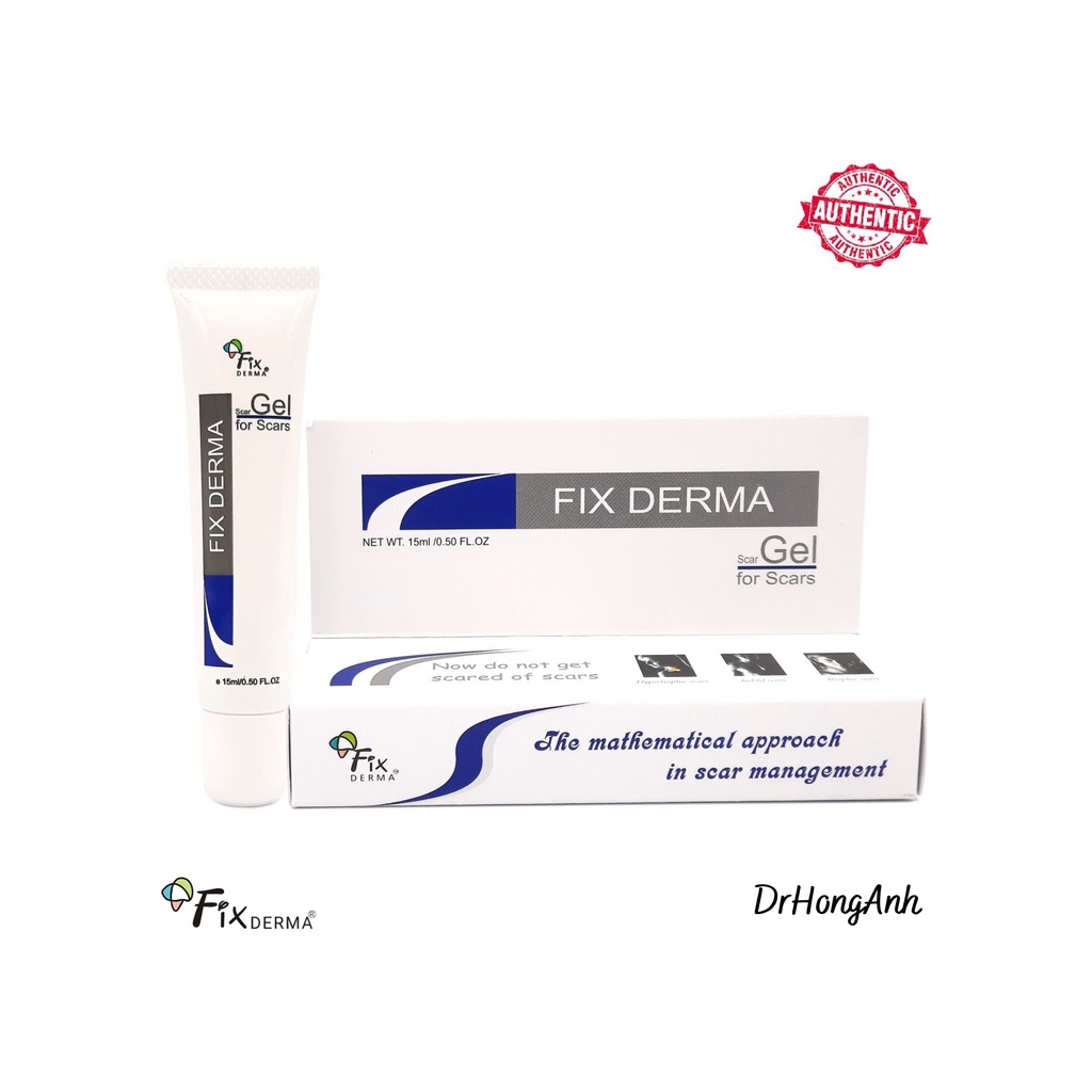 [CHÍNH HÃNG] Gel làm mờ sẹo Fixderma Scar Gel 15ml