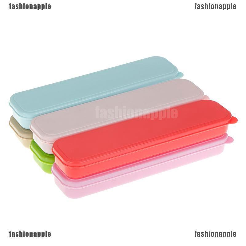 Hộp nhựa đựng ống hút nhỏ gọn và tiện lợi cho mang theo