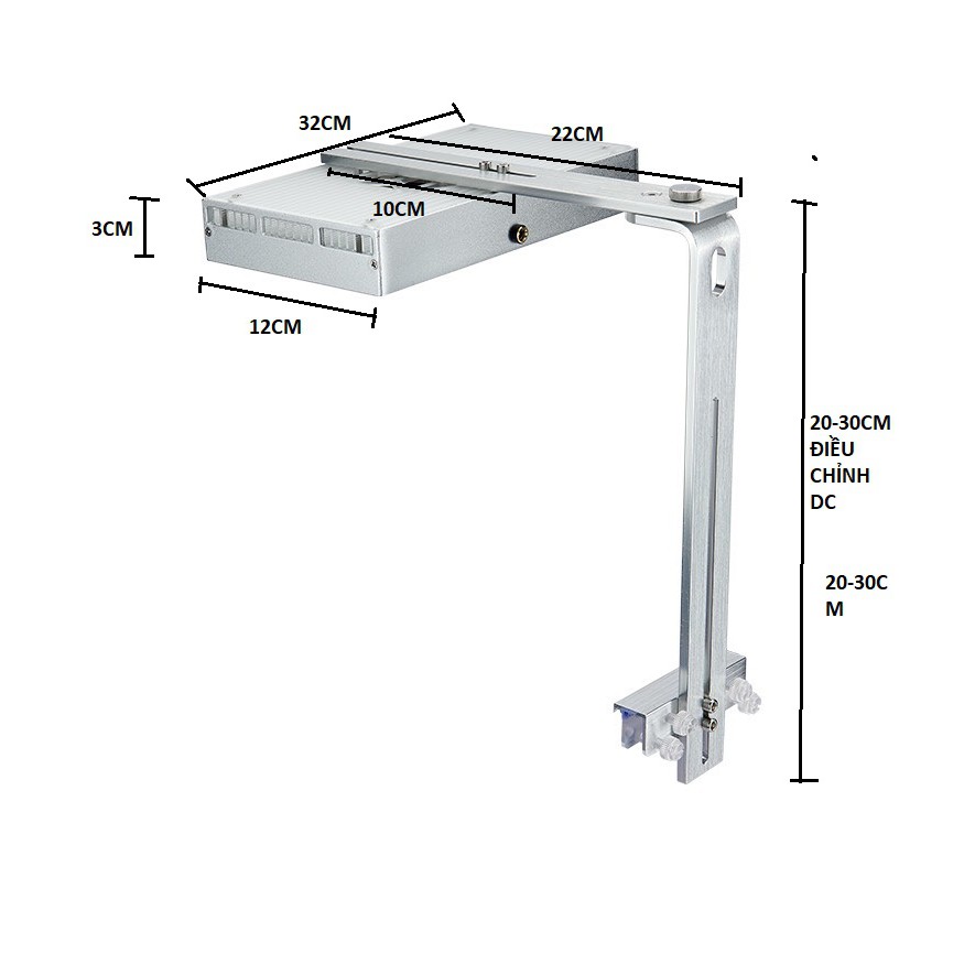 Đèn Led Thủy Sinh WRGBU SkyLed tank