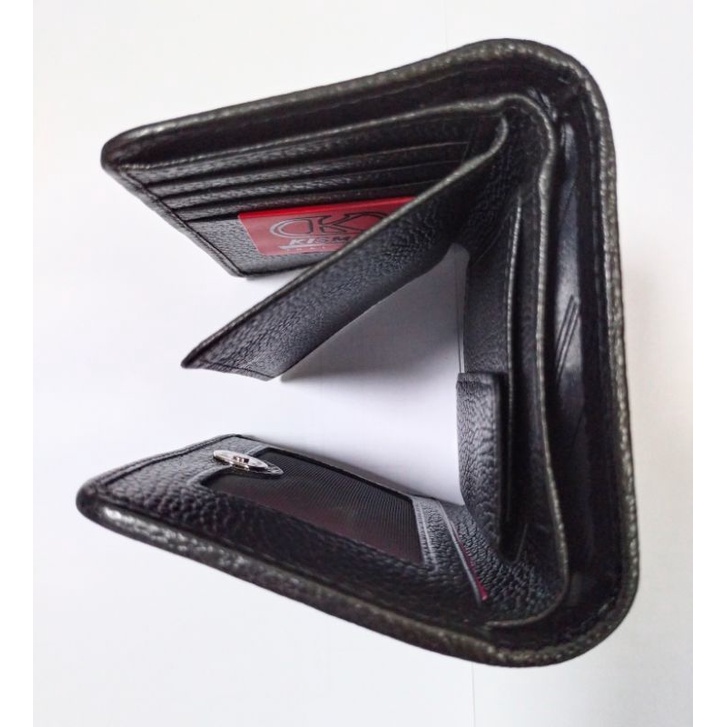 Ví mini gấp 3 Kismet da đuối thật