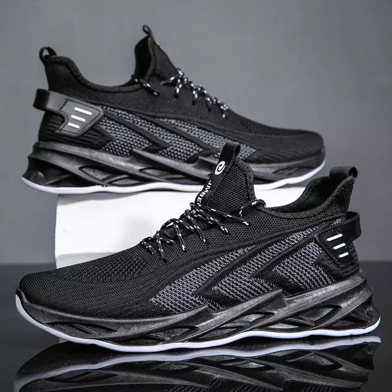 Giày Thể Thao Nam MENDO - Giày Sneaker Màu Đen -  Xanh Đen - Xám, Giày Thể Thao Đế Độn Tăng Chiều Cao - G5075