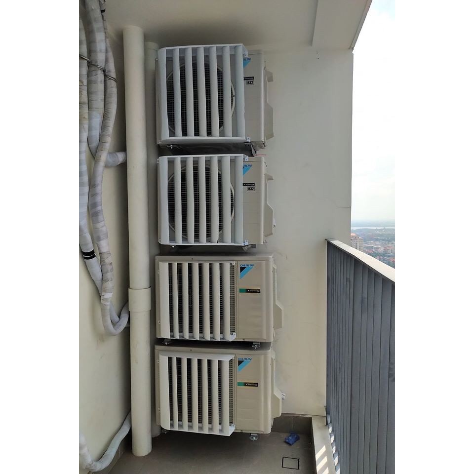 Chuyển hướng gió cục nóng điều hòa máy lạnh LOẠI 1 THÉP SƠN TĨNH ĐIỆN