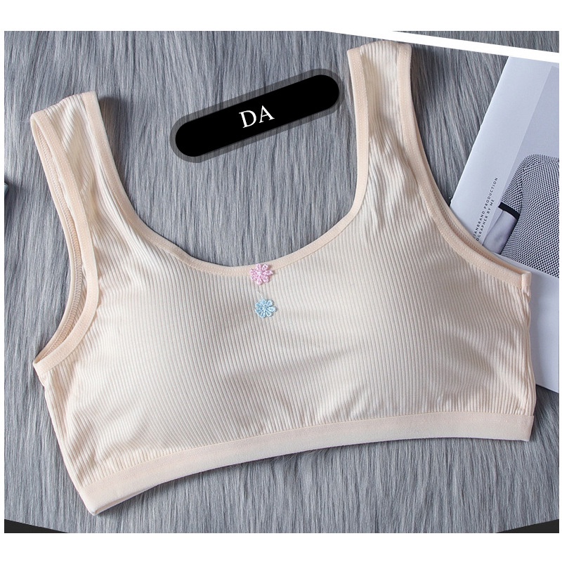 Áo bra học sinh 2 dây bản to có móc cài FLA29