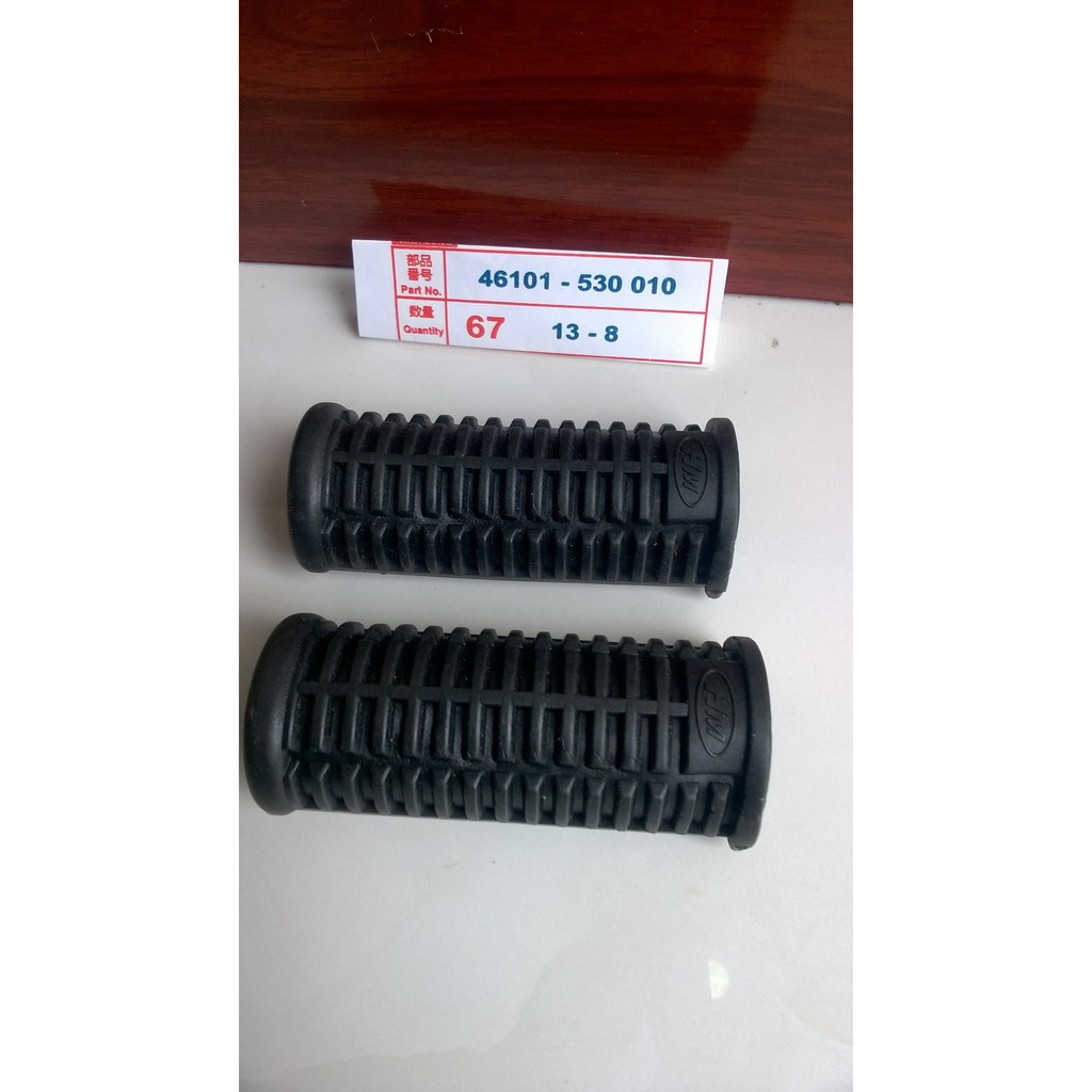 Cao su gác chân trước cho honda 67 - Cub 78...dame