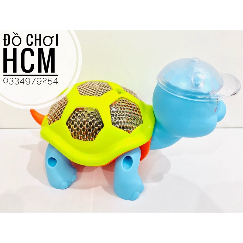 Đồ chơi rùa chạy pin có dây cho bé dắt đi dạo nhìn rất cưng giúp bé phát triển khả năng tư duy