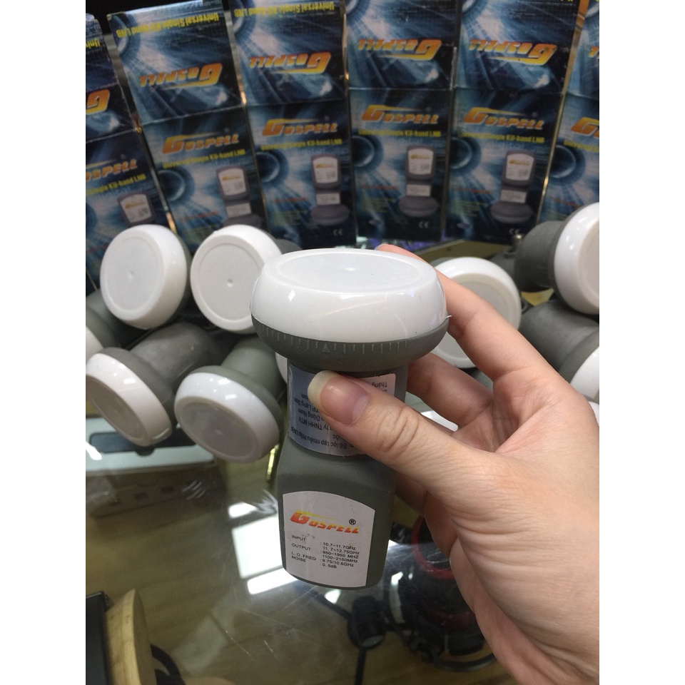 LNB K+, Mắt chảo  thu sóng truyền hình vệ tinh Gospell dùng cho mọi loại chảo