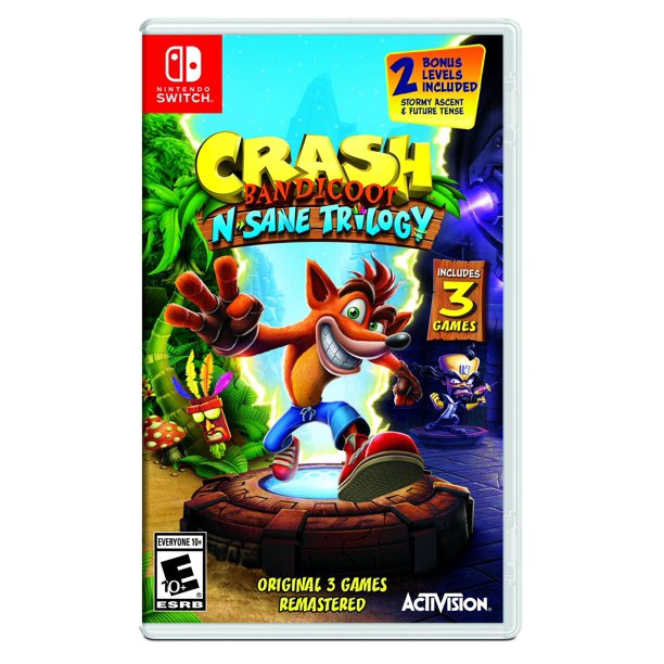 Băng game Nintendo Switch Crash Bandicoot N Sane Trilogy