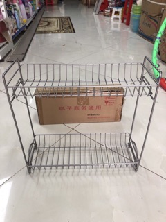Kệ inox 2 tầng