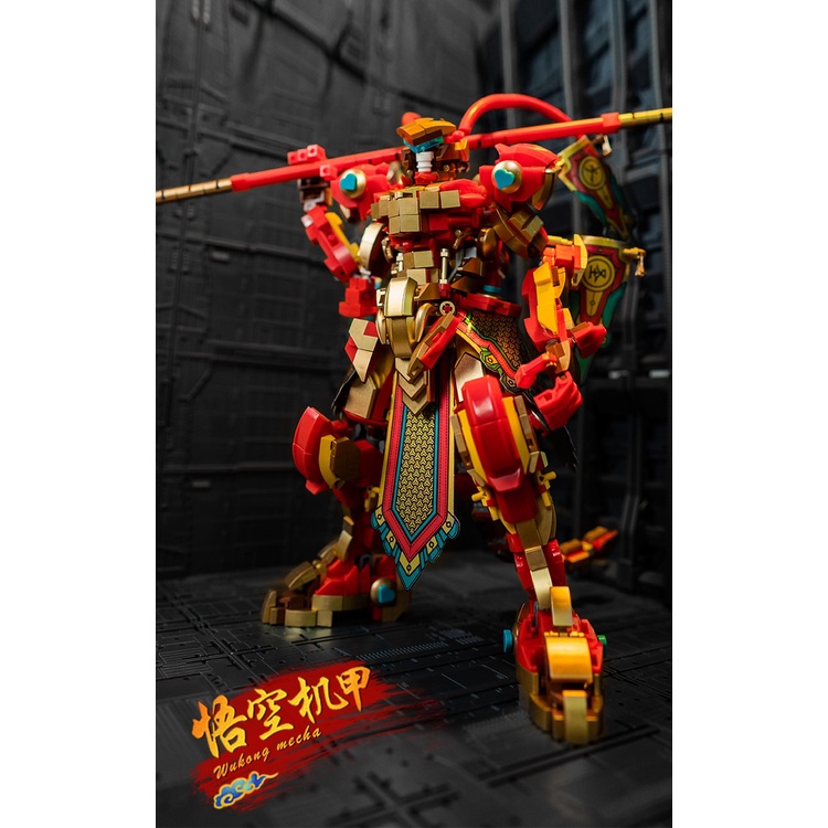 Đồ chơi Lắp ghép Mô hình Chinese legend The Monkey King Wu Kong 61001 1288pcs