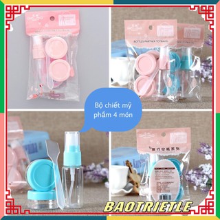 Set chiết mỹ phẩm mini 4 món  - baotrietle