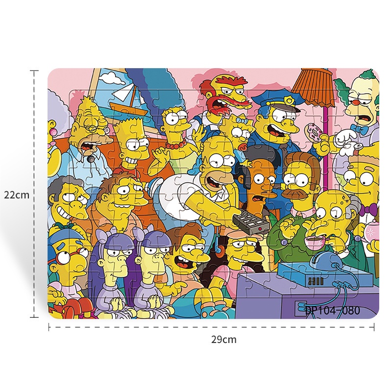 Bộ Đồ Chơi Xếp Hình Gồm 104 Mảnh Ghép Theo Series 3 + Giáo Dục Sớm Cho Bé