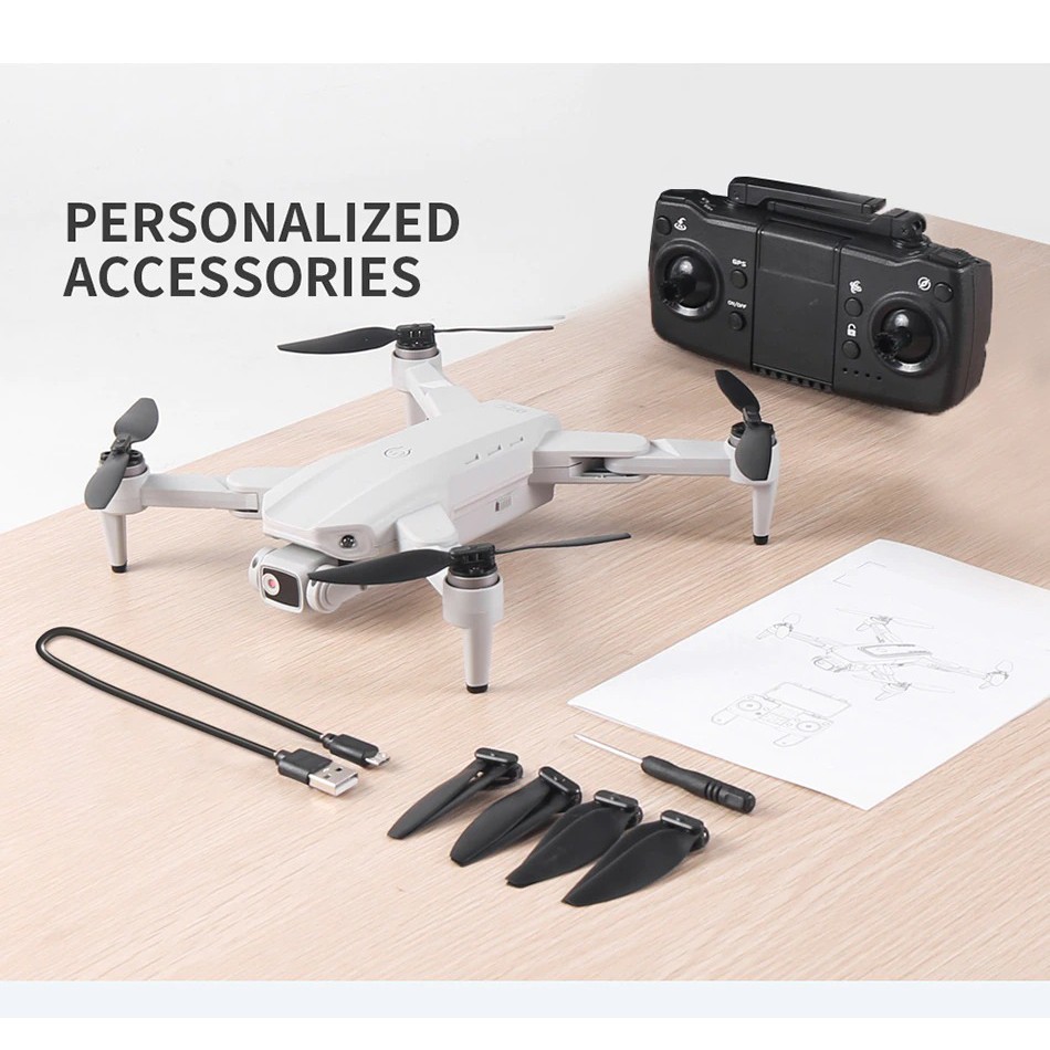 TẶNG KÈM 1 PINFlycam Giá Rẻ 4K L900 PRO Máy Bay Flycam , Gimbal 2 Trục, Động cơ không chổi than, Tầm xa 1200m