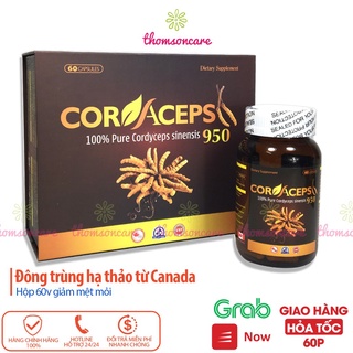 Đông trùng hạ thảo Cordaceps- Nhập khẩu từ Canada - Hỗ trợ tăng cường miễn dịch, tăng sức đề kháng