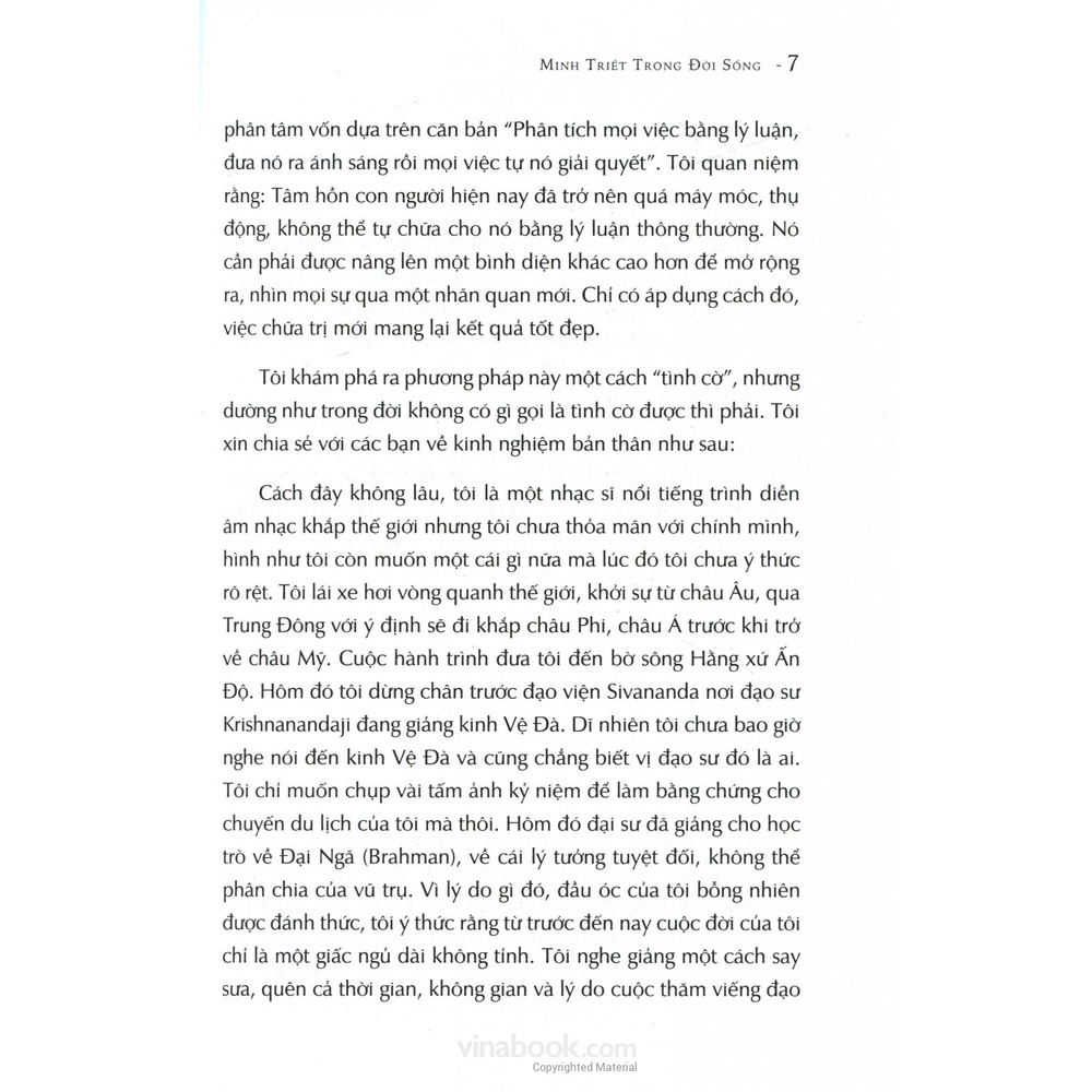 Sách - Minh Triết Trong Đời Sống