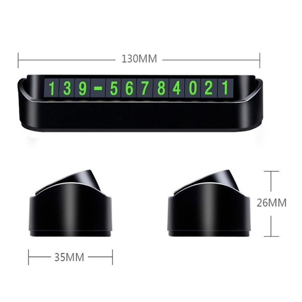 Bảng ghi số điện thoại gắn trên xe hơi - ô tô hàng cao cấp. | BigBuy360 - bigbuy360.vn