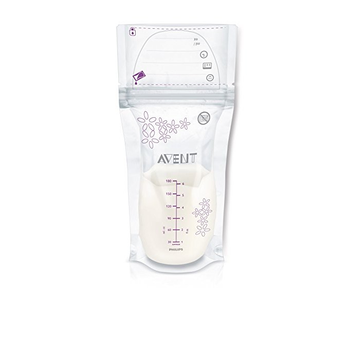 Hộp 50 túi trữ sữa Avent chính hãng 180ml