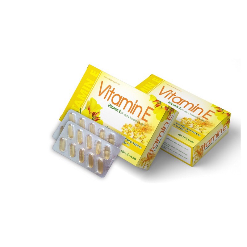 Viên uống đẹp da Vitamin E 400iu