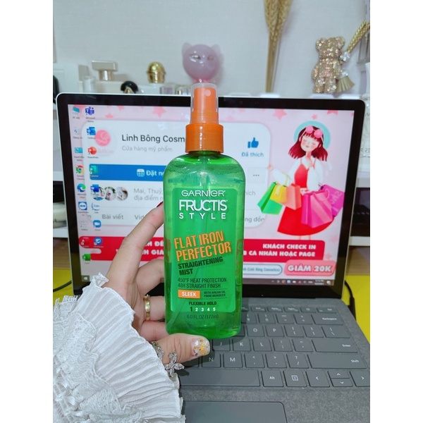 XỊT DƯỠNG TÓC GARNIER FRUCTIS STYLE 177ML