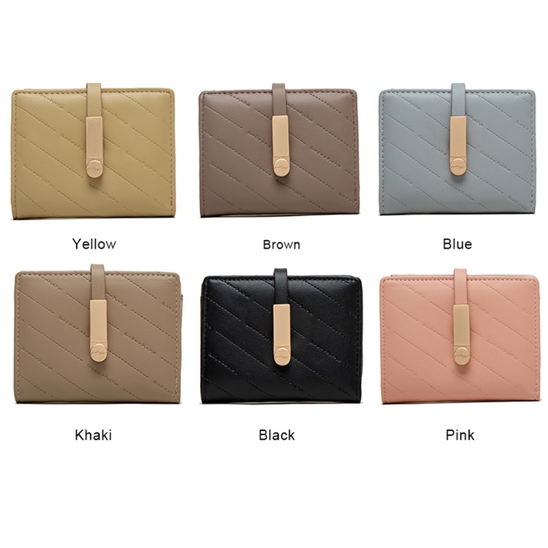 Ví Ngắn Đựng Thẻ Nhỏ Gọn Thời Trang Dành Cho Nữ