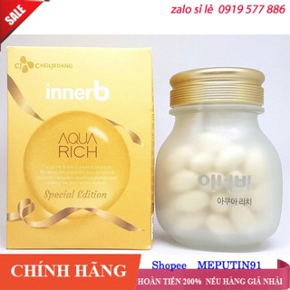 Viên cấp nước và colagen aqua rich cj innerb 56 viên