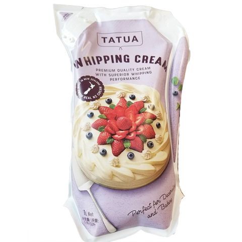 Kem tươi whipping cream TATUA 1L
