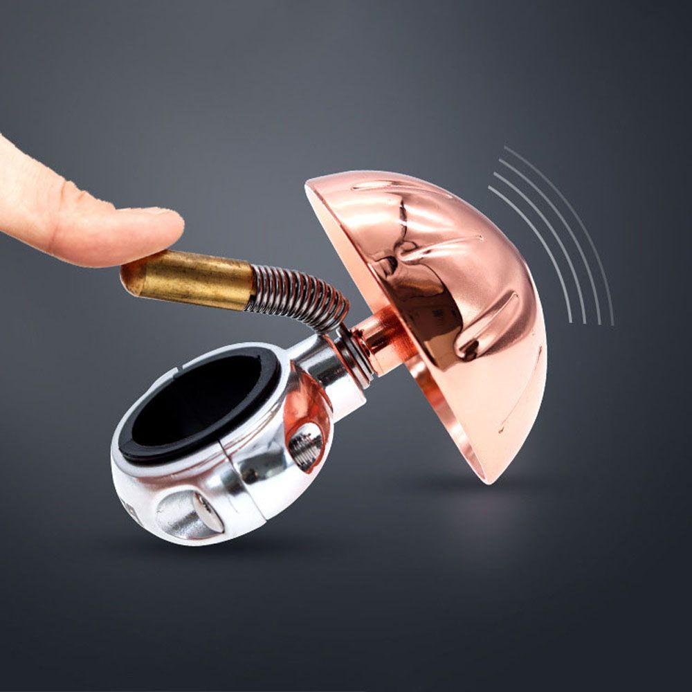 Chuông Cảnh Báo An Toàn Di Động Màu Đen Cổ Điển Cho Xe Đạp Leo Núi