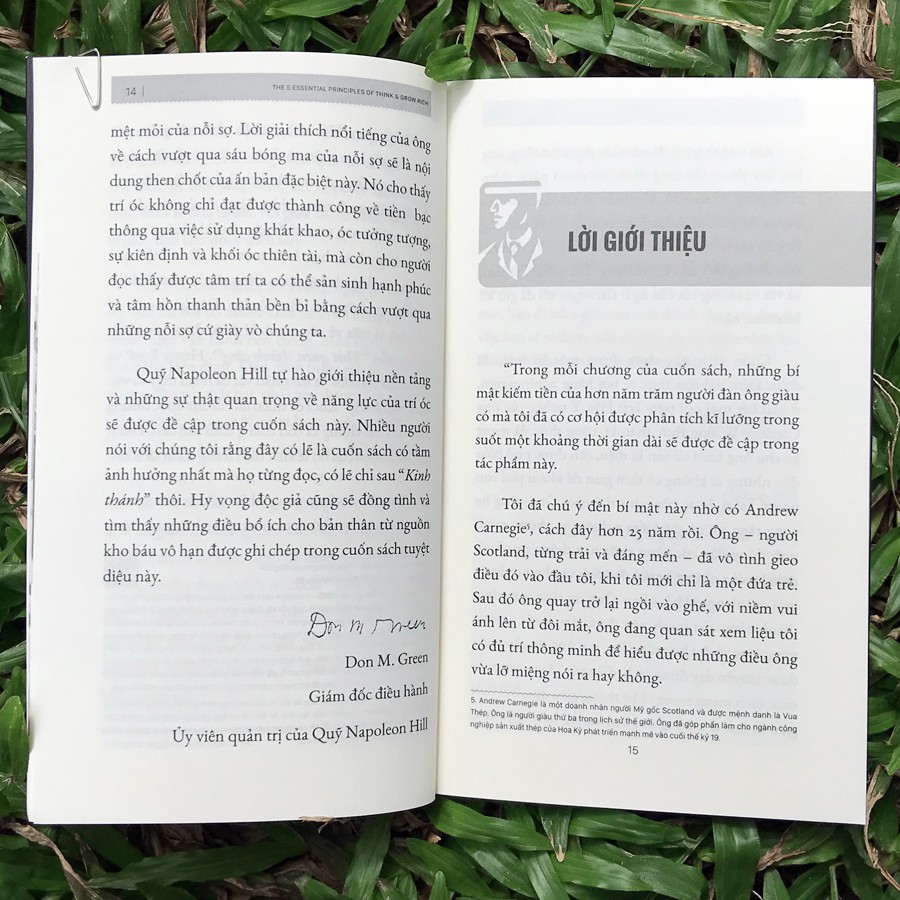 Sách -  Think & Grow Rich - 5 Nguyên Tắc Vàng Nghĩ Giàu Làm Giàu - Đánh Thức Khao Khát Làm Giàu Trong Bạn | BigBuy360 - bigbuy360.vn